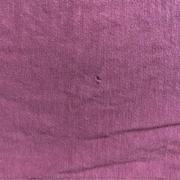 Theory Rose Pink Soft Thin Knit Short Sleeve T Shirt - Picture 4 of 5